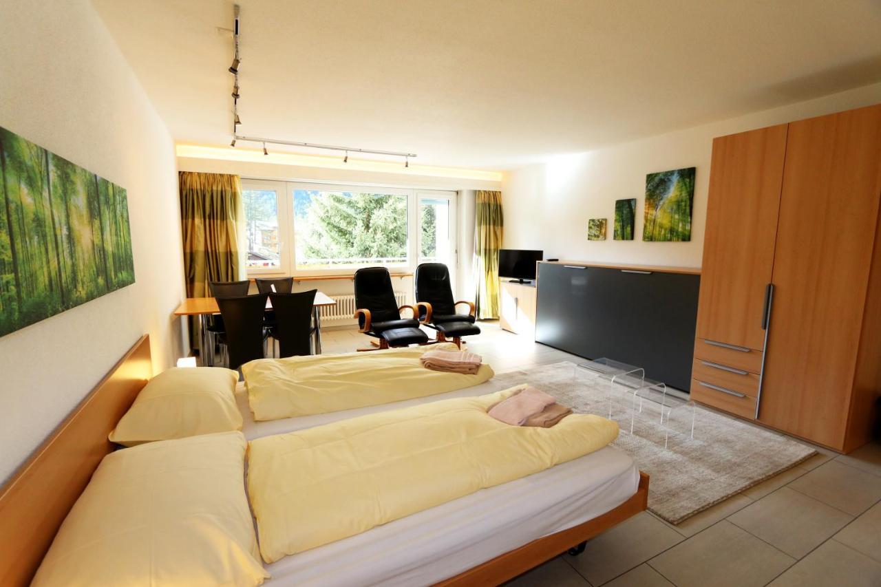 Appartement Haus Cristal à Saas Fee Extérieur photo
