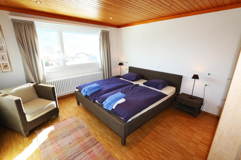 Appartement Haus Cristal à Saas Fee Chambre photo